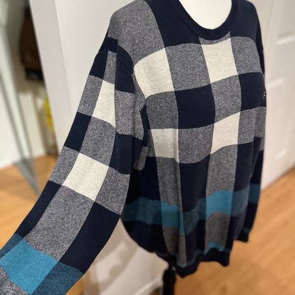 Farah men plaid sweater, size XL - Picture 3 of 7